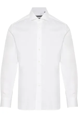 corneliani Cotton twill shirt, made in Italy