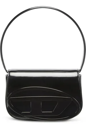Diesel Mirrored Leather Shoulder Bag