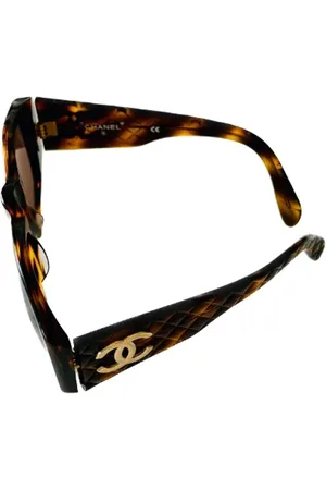 CHANEL Pre-owned Acetate sunglasses