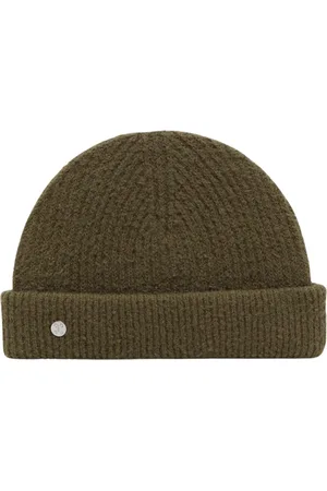 Closed Ribbed Sailor Hat in Cotton Blend