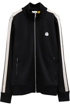 Moncler Zip-throughs, male, , XS, Sweatshirt with Side Stripes