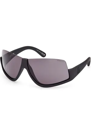 Moncler Stylish Sunglasses in Shiny /Dark Grey
