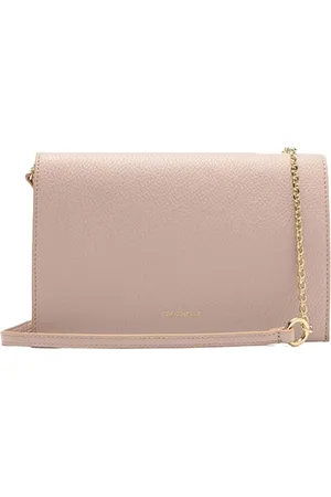 Coccinelle Grained Leather Mini Bag with Rosette