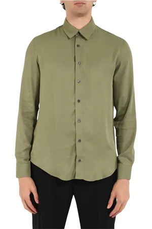 Patrizia Pepe Casual Shirts, male, , L, Loose fit viscose shirt