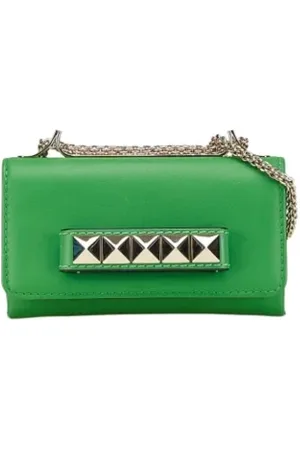 VALENTINO Pre-owned Leather shoulder-bags
