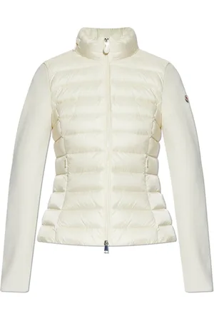 Moncler Cardigans, female, , M, Cardigan with quilted front