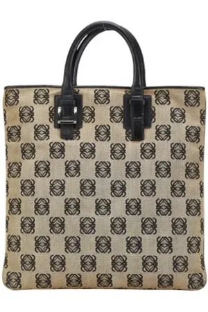 Loewe Pre-owned Handbags, female, , ONE SIZE, Pre-owned Canvas handbags