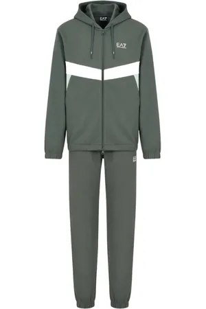 EA7 Training Sets, male, , L, Gray Sporty Tracksuit Set