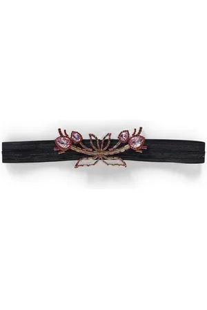 Giambattista Valli Belts, female, , L, Crystal Clasp Hook Closure