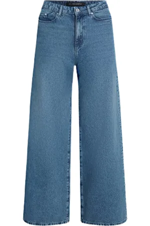 Karl Lagerfeld Wide Jeans, female, , W28, Jeans Karl H24