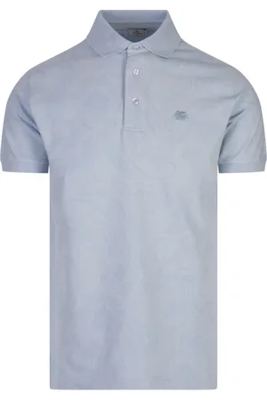 Etro Polo Shirts, male, , L, Polo Shirt with Paisley Pattern