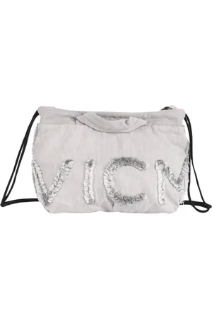 vic matiè Shoulder Bags, female, , ONE SIZE, Denim handbag model Penny with fringed logo
