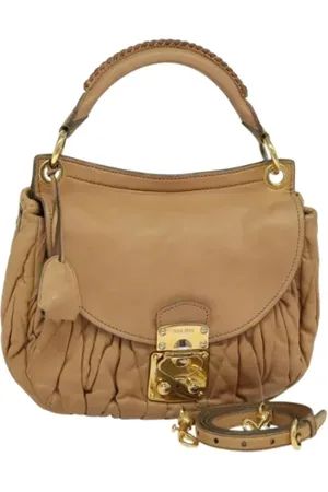 Miu Miu Pre-owned Handbags, female, , ONE SIZE, Pre-owned Leather handbags