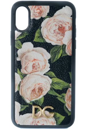 Dolce & Gabbana Phone Accessories, female, , ONE SIZE, Floral Print Women iPhone Cover