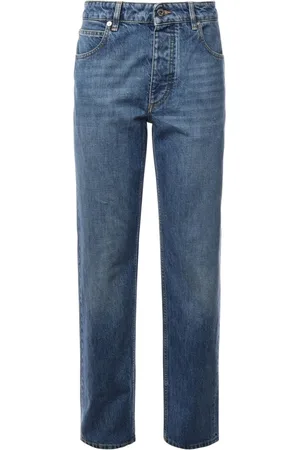 Bottega Veneta Slim-fit Jeans, female, , S, Mid Jeans with Intrecciato Pattern
