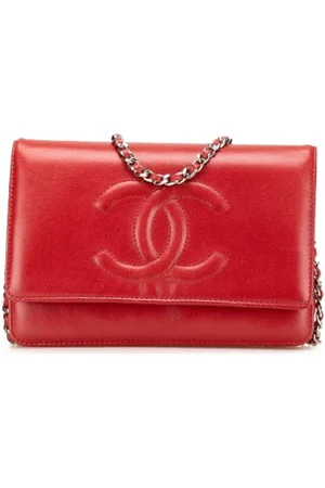 CHANEL Pre-owned Cross Body Bags, female, , ONE SIZE, Pre-owned Leather wallets