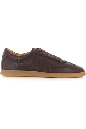 HENDERSON BARACCO Dark Leather Sneaker