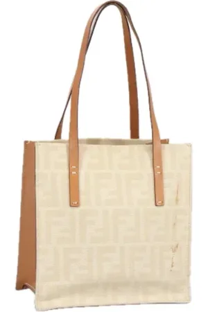 Fendi Pre-owned Tote Bags, female, , ONE SIZE, Pre-owned Canvas handbags