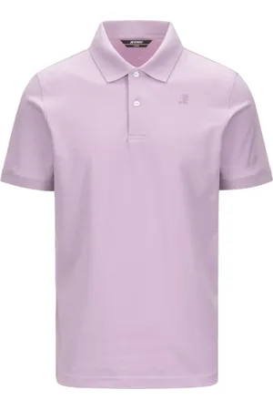 K-Way Polo Shirts, male, , S, Short Sleeve Polo Shirt Violet