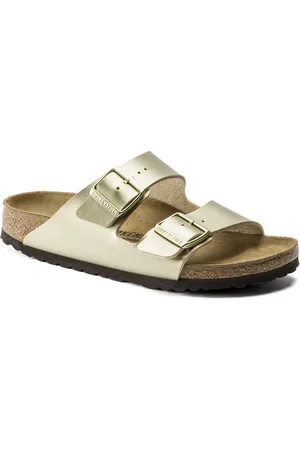 Birkenstock Sliders, female, , 5 UK, Sandals Arizona Birko-Flor Narrow