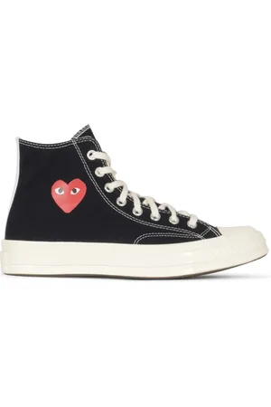 Comme des Garçons Sneakers, male, , 10 UK, Trainers with Small Red Heart