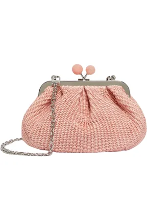 Max Mara Cross Body Bags, female, , ONE SIZE, Small Pasticcino Bag in Rafia Style