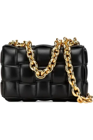 Bottega Veneta Pre-owned Cross Body Bags, female, , ONE SIZE, Pre-owned Leather shoulder-bags