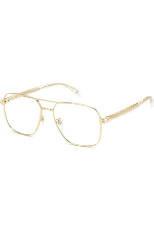 DB EYEWEAR BY DAVID BECKHAM Gold Crystal Sunglasses DB 7103 Frames