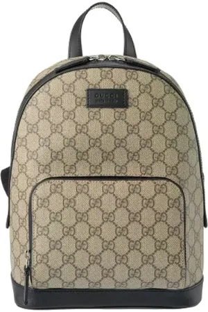 Gucci Pre-owned Backpacks, unisex, , ONE SIZE, Pre-owned Canvas backpacks