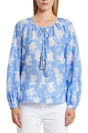 MARELLA Blouses, female, , M, Celeste Long Sleeve Shirt