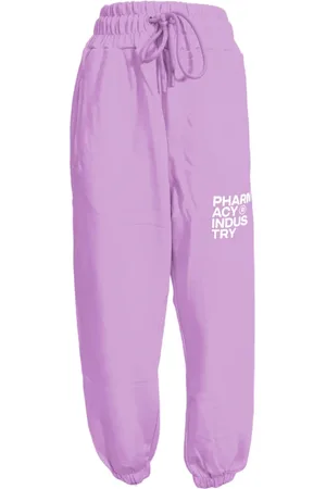 PHARMACY INDUSTRY Sweatpants, female, , M, Logo Print Joggers for Women