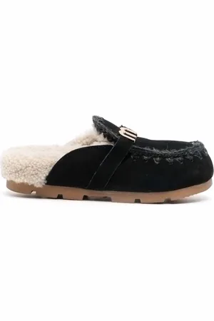 Mou Leather Casual Mules