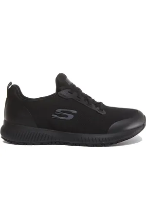 Skechers Sneakers, female, , 8 UK, Ladies Work Trainers with Memory Foam