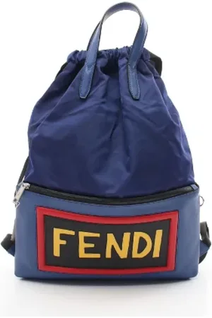 Fendi Pre-owned Backpacks, male, , ONE SIZE, Pre-owned Canvas backpacks