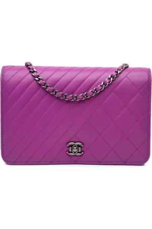 CHANEL Pre-owned Cross Body Bags, female, , ONE SIZE, Pre-owned Leather wallets