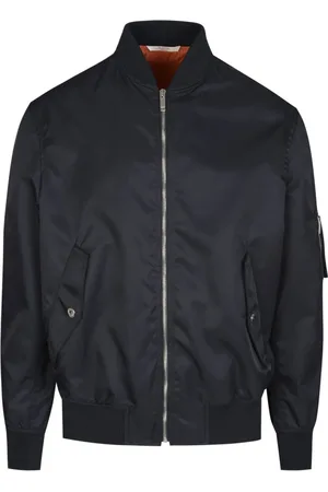 VALENTINO Bomber Jackets, male, , S, Neon Universe Bomber Jacket Navy