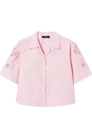 Twin-Set Shirts, female, , XS, Cropped Shirt Actitude Revive Collection