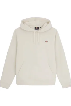Dickies Beige Whitecap Grey Hoodie with Fleece Lining