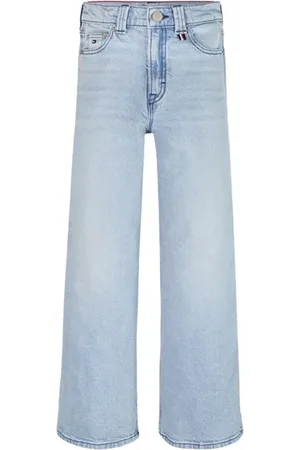 Tommy Hilfiger Jeans, unisex, , 8 Y, High-waisted wide leg jeans