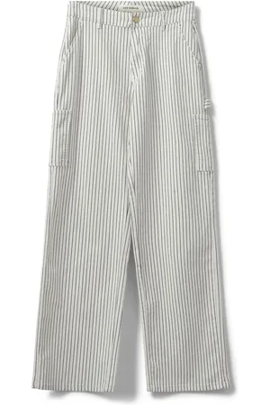 Sofie Schnoor Wide Trousers, female, , XL, Cargo Inspired Striped Trousers