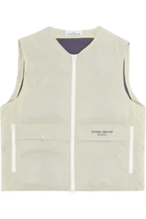 Stone Island Vests, male, , XL, Lightweight Down Vest with Zipper and Pockets