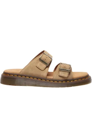 Dr. Martens Sliders, female, , 5 UK, Savannah Tan Suede Sandal