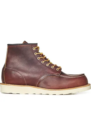 Red Wing Lace-up Boots, male, , 8 UK, Leather Lace-up Ankle Boots
