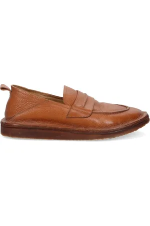 Moma Loafers, male, , 9 UK, Vintage Leather Moccasin