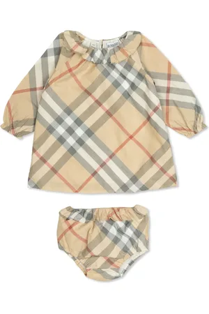 Burberry Check Dress Set