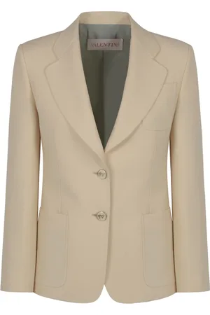 VALENTINO Crepe Couture Blazer with Panther VLogo
