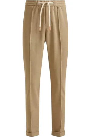 ALVIERO MARTINI 1A CLASSE Slim-fit Trousers, male, , S, Rope Trousers with Geo Classic Details