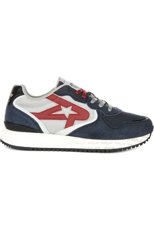 Replay Sneakers, male, , 9 UK, Vintage Navy Red Men