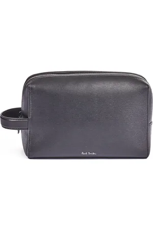 Paul Smith Embossed Leather Beauty Bag in