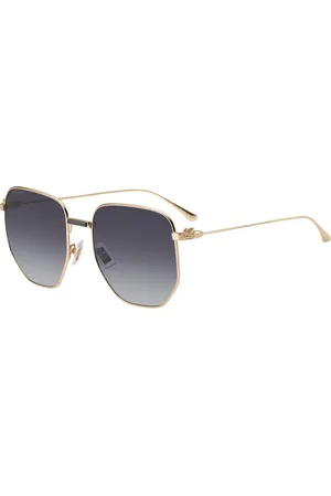Etro Sunglasses, female, , 60 MM, Rose Gold Sunglasses Grey Shaded